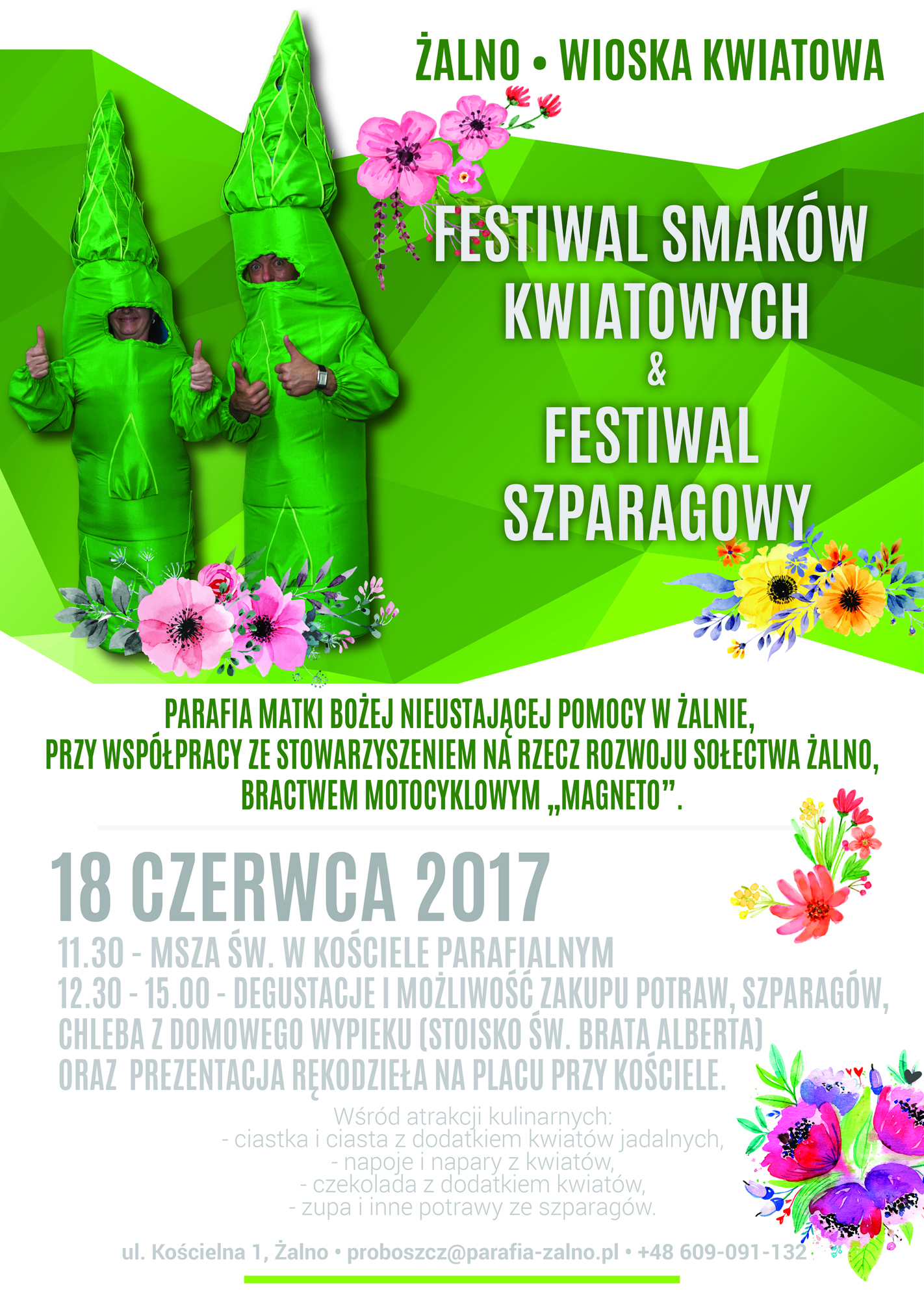 Festiwal smaków kwiatowych oraz szparagowych 